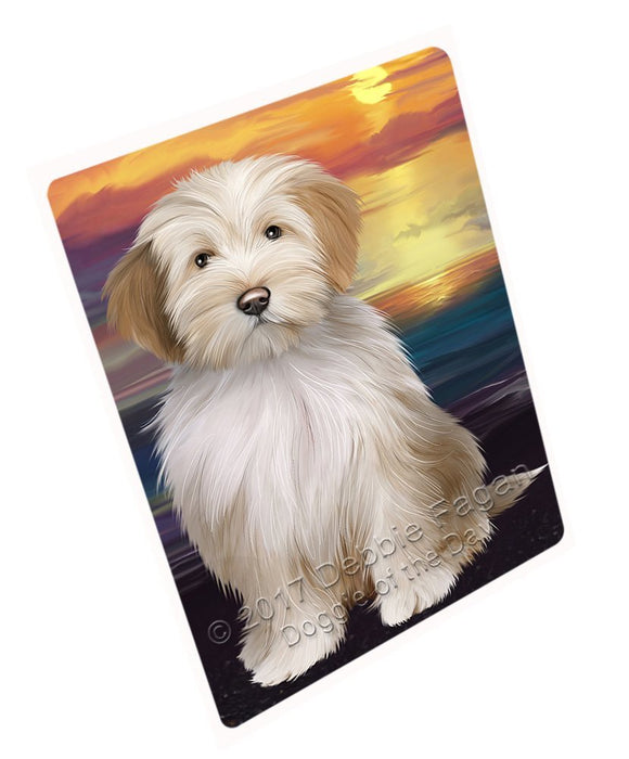 Tibetan Terrier Dog Magnet Mini (3.5" x 2") MAG49428