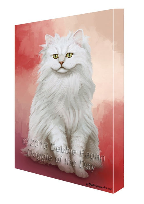 Tiffany Cat Canvas Wall Art