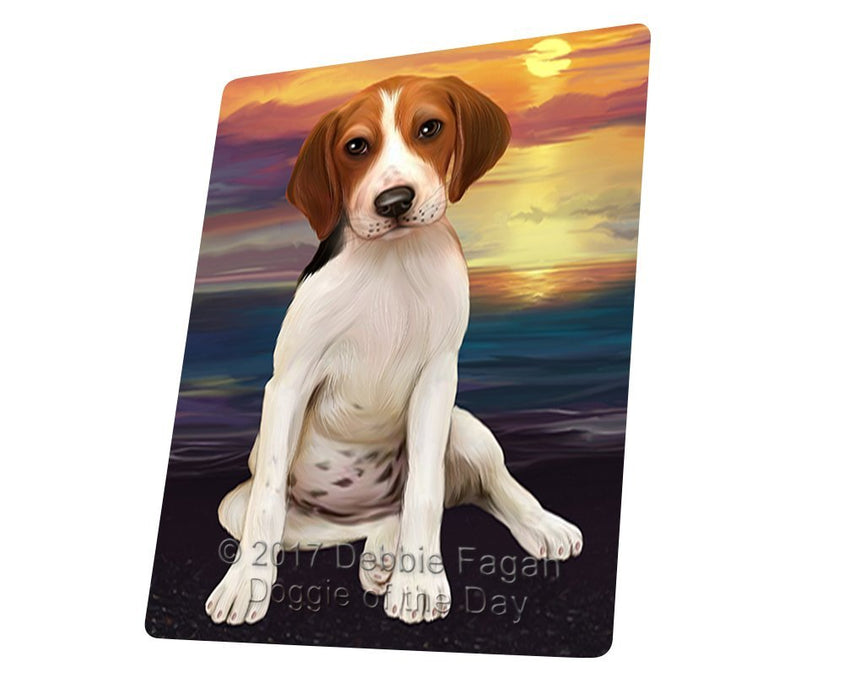 Treeing Walker Coonhound Dog Tempered Cutting Board CB177