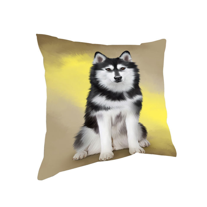 Siberian Husky Dog Pillow PIL49504 (18x18)