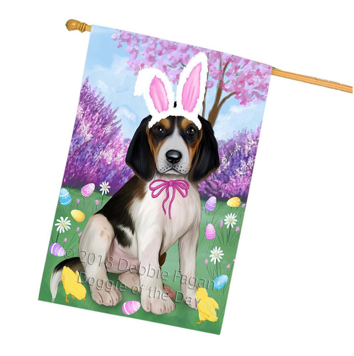 Treeing Walker Coonhound Dog Easter Holiday House Flag FLG49385