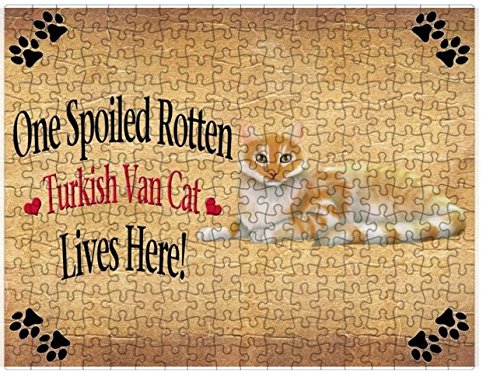 Spoiled Rotten Turkish Van Cat Puzzle