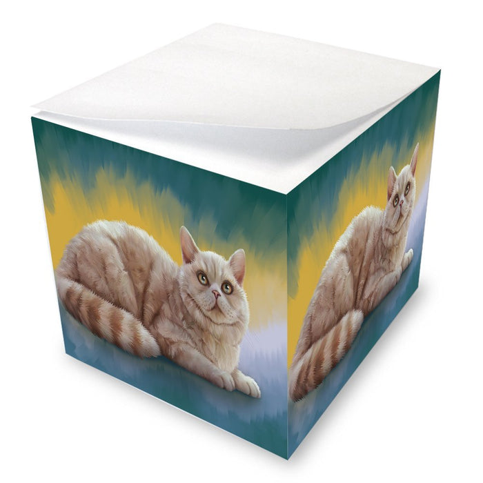 Selkirk Rex Cat Note Cube NOC48100