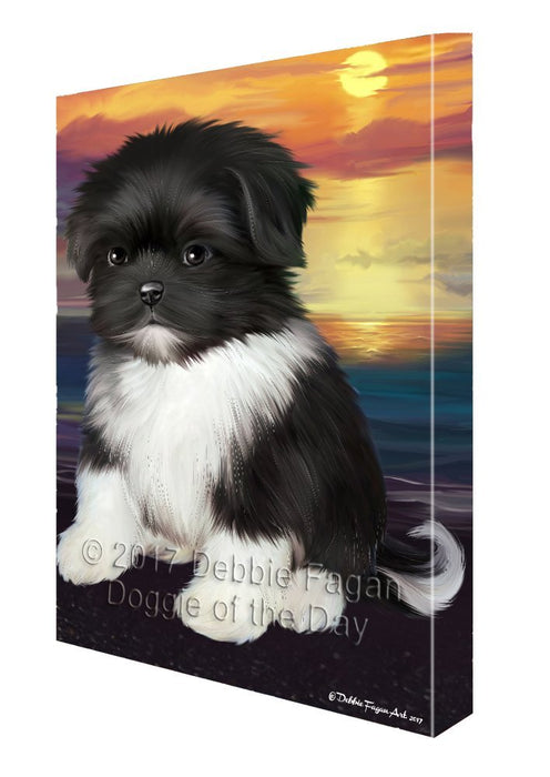 Shih Tzu Dog Canvas Wall Art D479