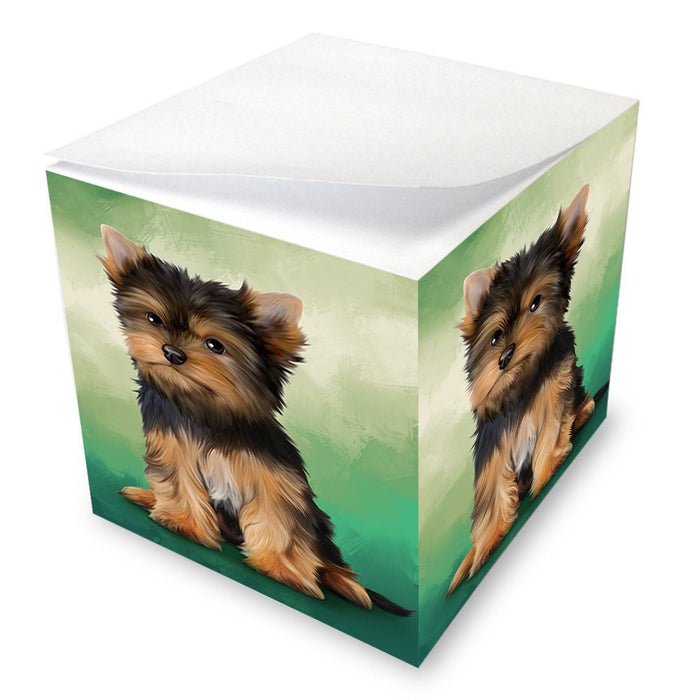 Yorkshire Terrier Dog Note Cube