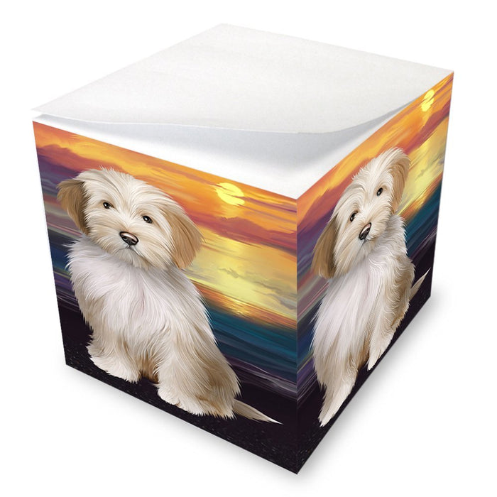 Tibetan Terrier Dog Note Cube NOC48529