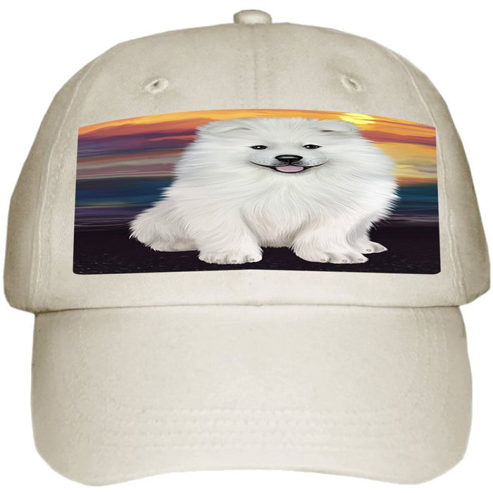 Samoyed Dog Ball Hat Cap HAT49308