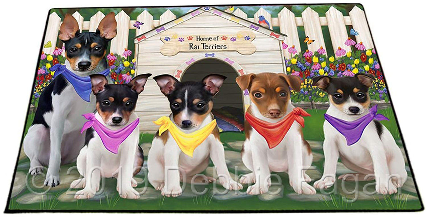 Spring Dog House Rat Terriers Dog Floormat FLMS50391