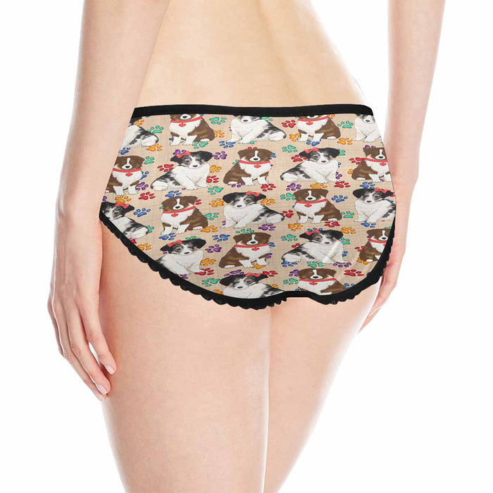 Australian Shepherd Dogs Red  Women&#039;s All Over Print Classic Briefs