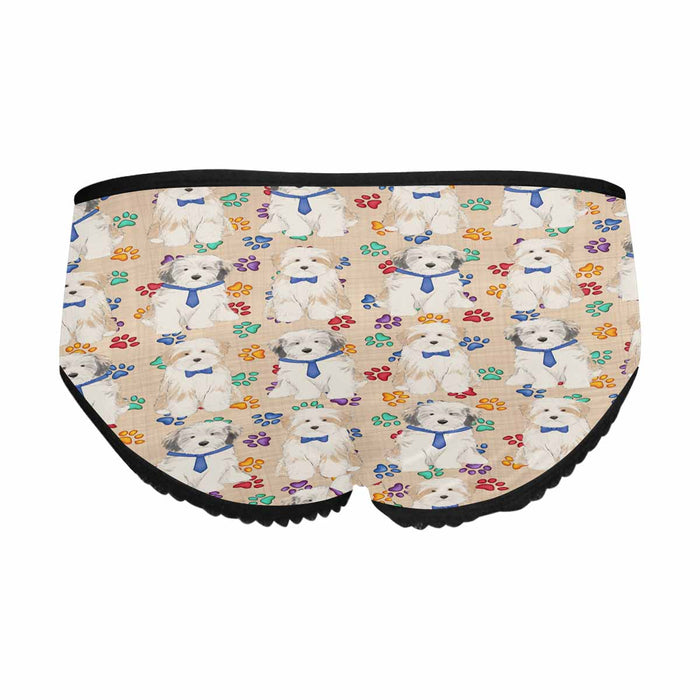 Tibetan Terrier Dogs Blue  Women&#039;s All Over Print Classic Briefs