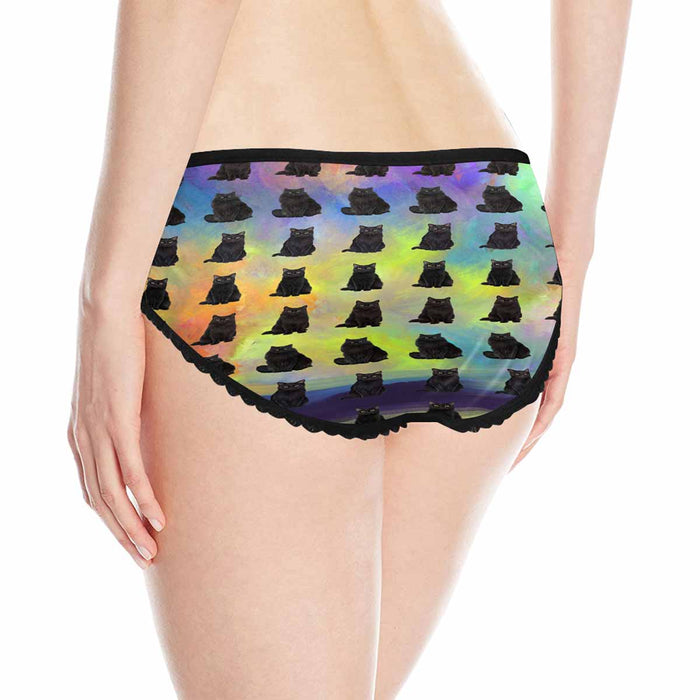 Black Cats  Women&#039;s All Over Print Classic Briefs