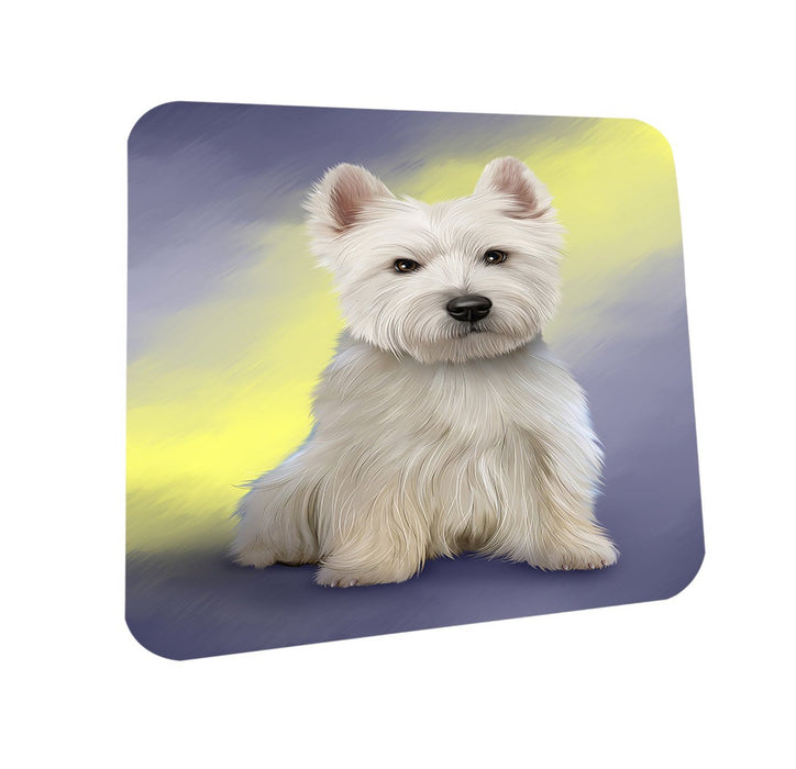 West Highland White Terrier Dog Coasters Set of 4 CST48332