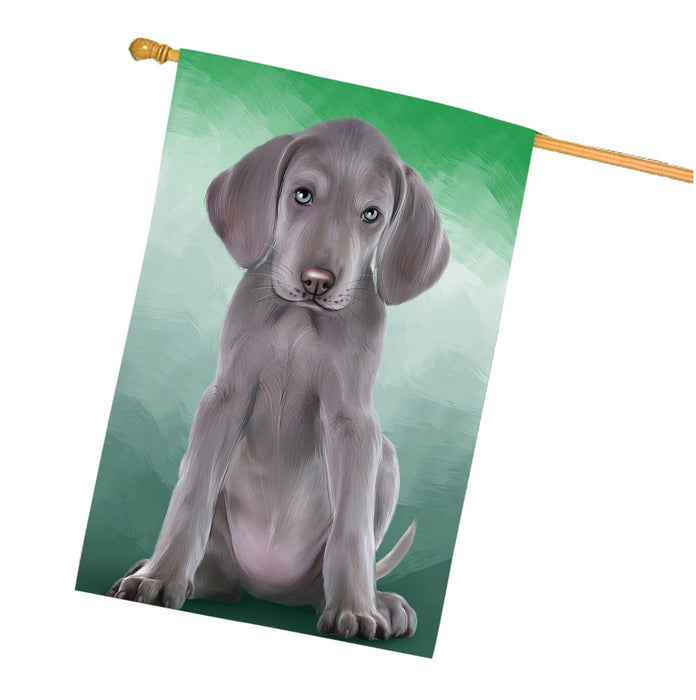 Weimaraner Dog House Flag FLG48314