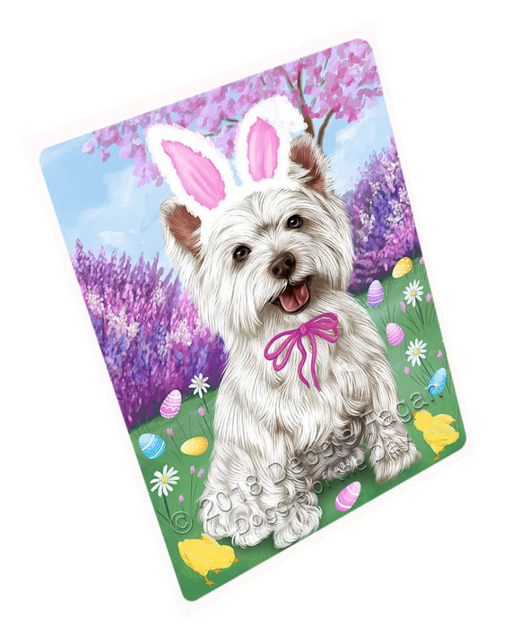 West Highland Terrier Dog Easter Holiday Magnet Mini (3.5" x 2") MAG52152