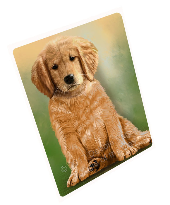 Golden Retrievers Puppy Dog Magnet Mini (3.5" x 2")