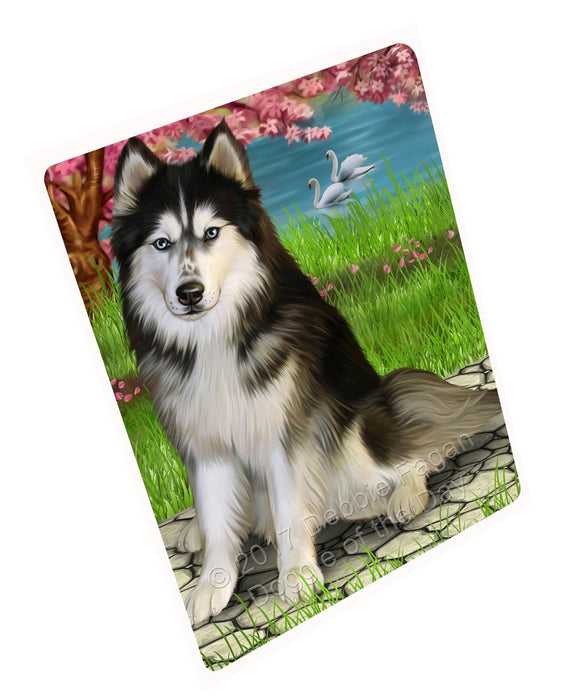 Siberian Husky Dog Magnet