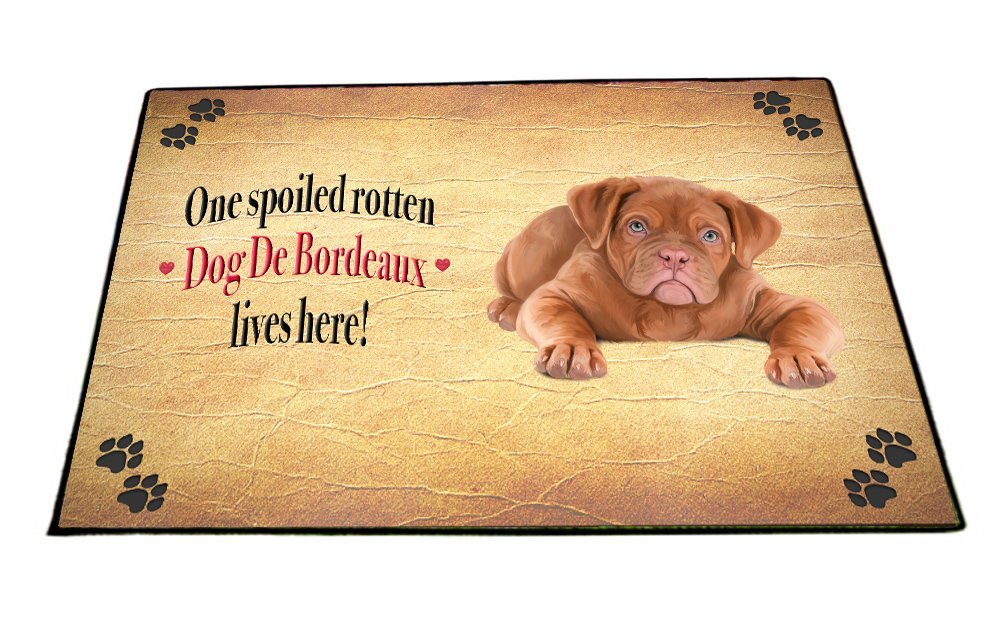 Spoiled Rotten Dog De Bordeaux Dog Floormat