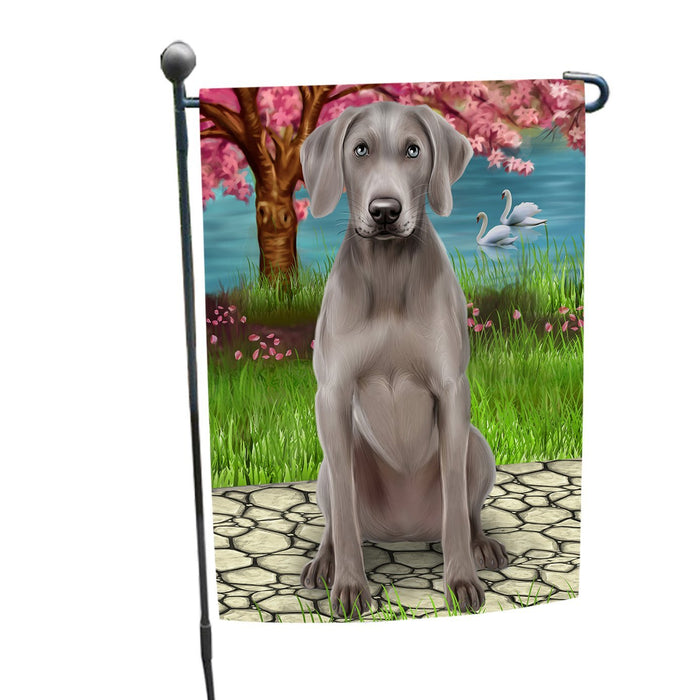 Weimaraner Dog Garden Flag GFLG48499