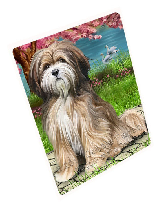 Tibetan Terrier Dog Magnet Mini (3.5" x 2") MAG49443