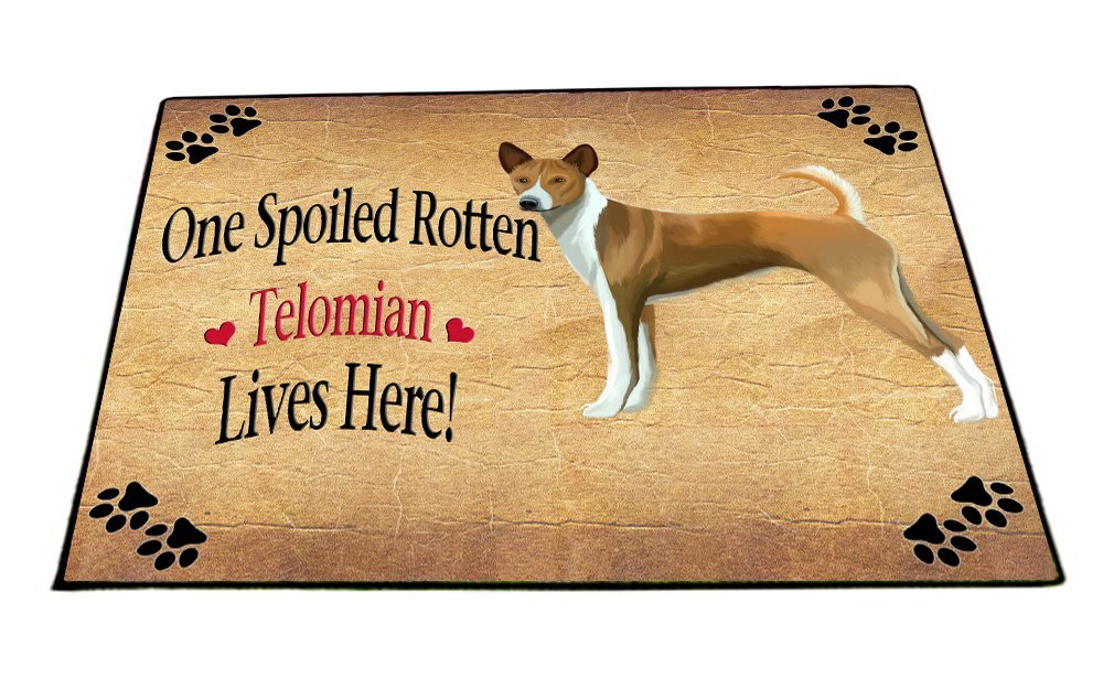 Telomian Spoiled Rotten Dog Indoor/Outdoor Floormat