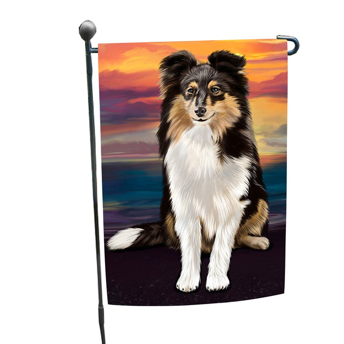 Shetland Sheepdog Dog Garden Flag