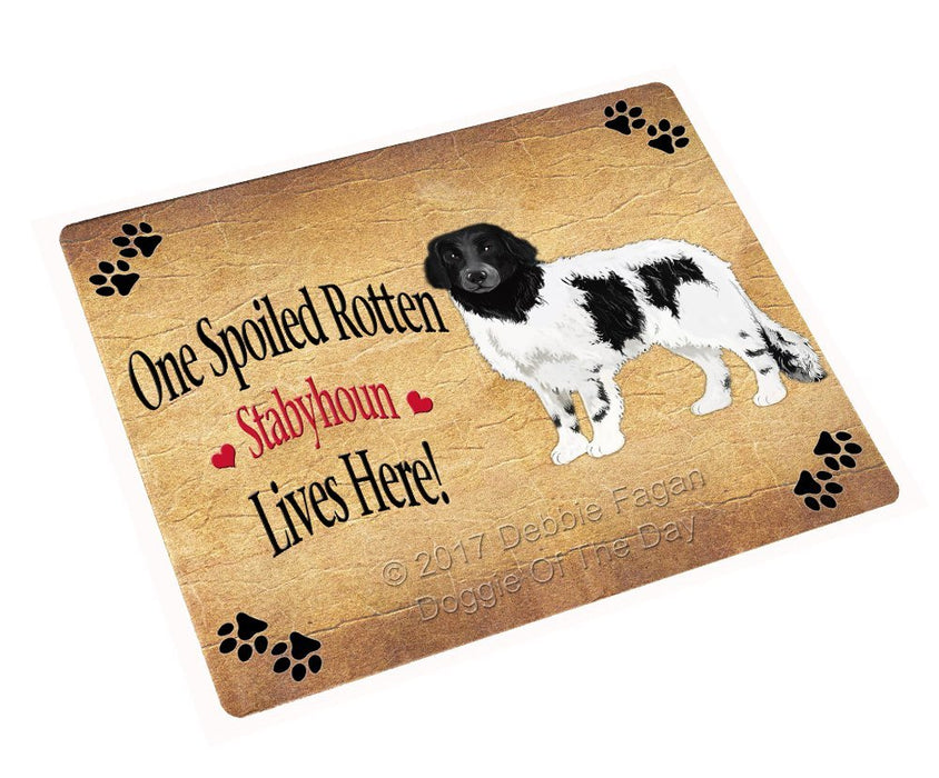 Spoiled Rotten Stabyhoun Dog Large Refrigerator / Dishwasher Magnet