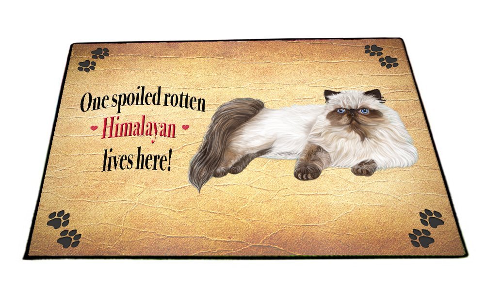 Spoiled Rotten Himalayan Cat Dog Floormat