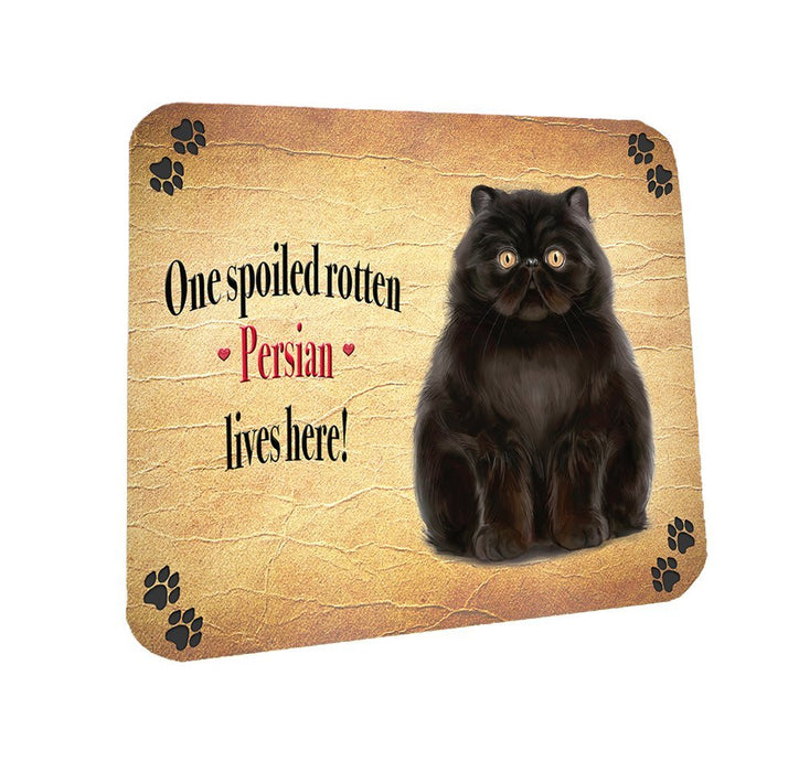Spoiled Rotten Persian Cat Coasters Set of 4