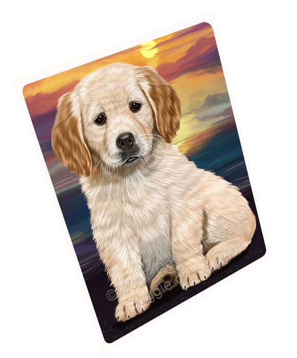 Golden Retriever Dog Magnet Mini (3.5" x 2")