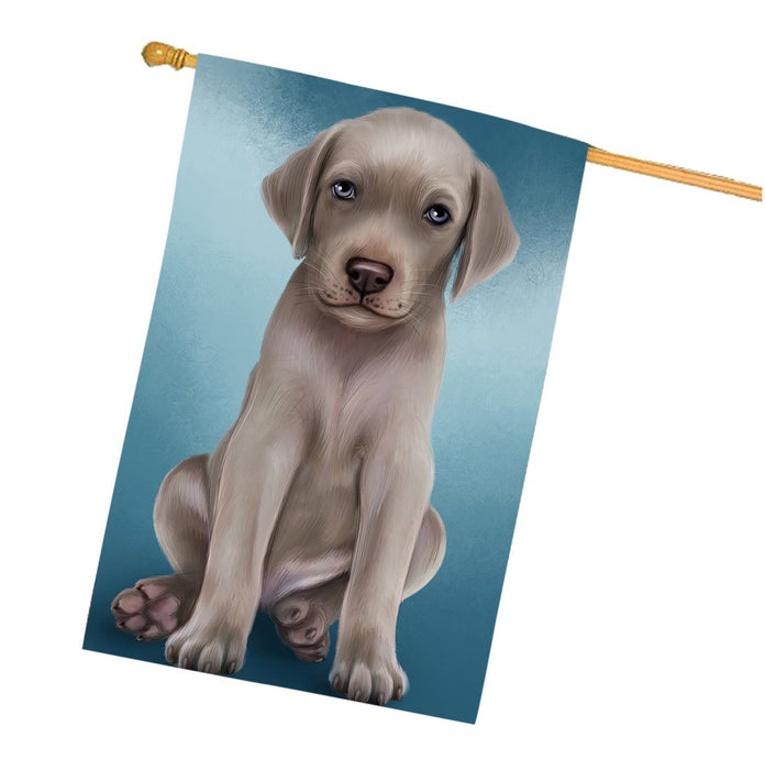 Weimaraner Dog House Flag FLG48317