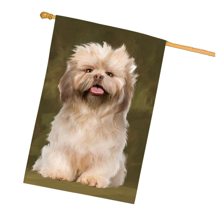 Shorkies Dog House Flag