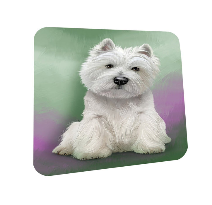 West Highland White Terrier Dog Coasters Set of 4 CST48331