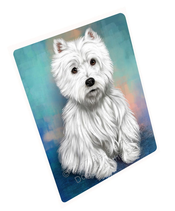 West Highland Terriers Puppy Dog Magnet