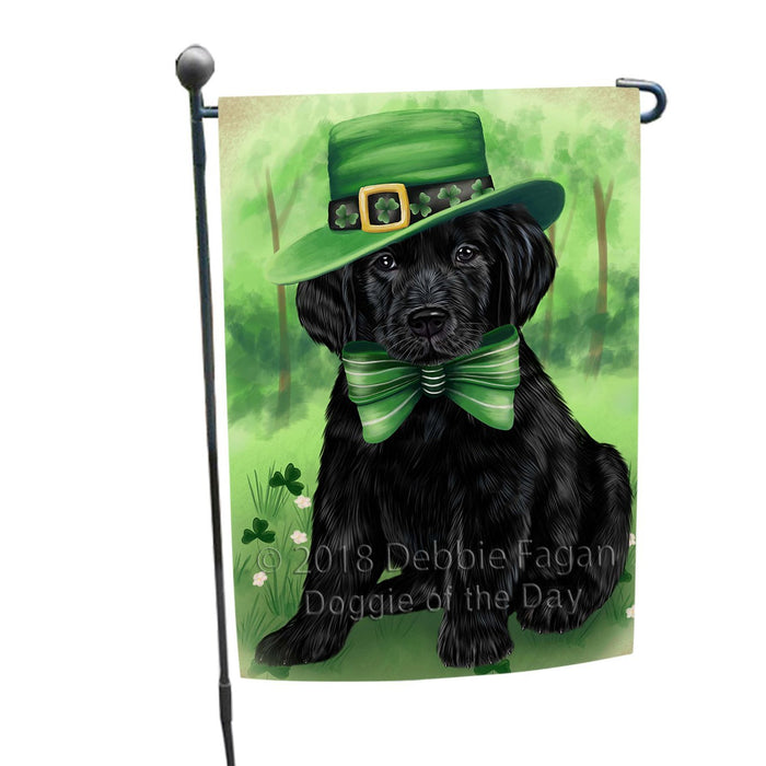 St. Patricks Day Irish Portrait Labrador Retriever Dog Garden Flag GFLG48734