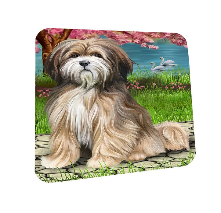 Tibetan Terrier Dog Coasters Set of 4 CST48493