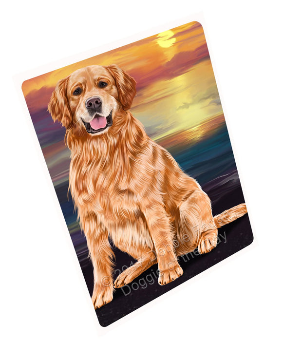 Golden Retriever Dog Magnet Mini (3.5" x 2")