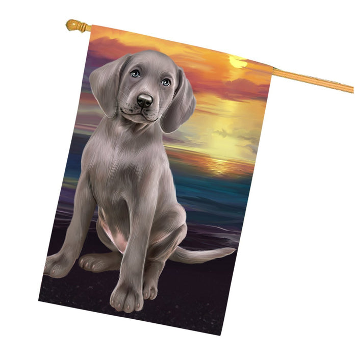 Weimaraner Dog House Flag FLG48550