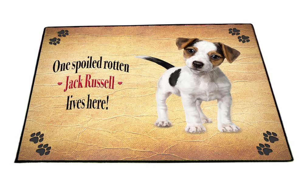 Spoiled Rotten Jack Russell Dog Floormat