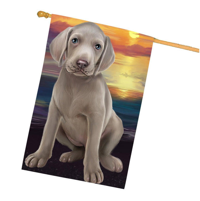 Weimaraner Dog House Flag FLG48551