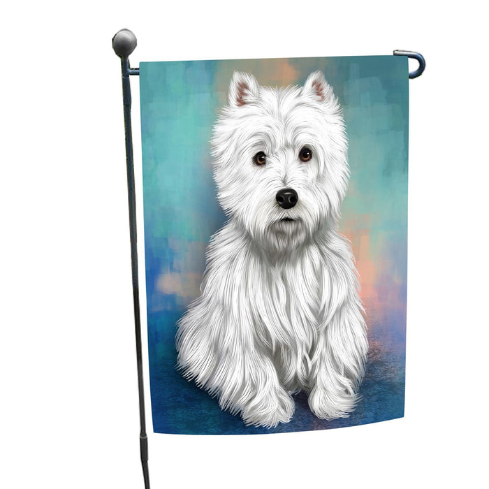 West Highland Terriers Puppy Dog Garden Flag