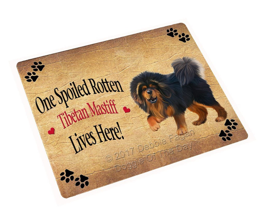 Spoiled Rotten Tibetan Mastiff Dog Magnet Mini (3.5" x 2")