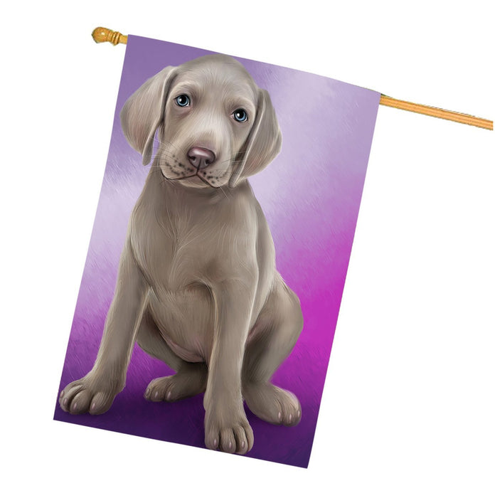 Weimaraner Dog House Flag FLG48316