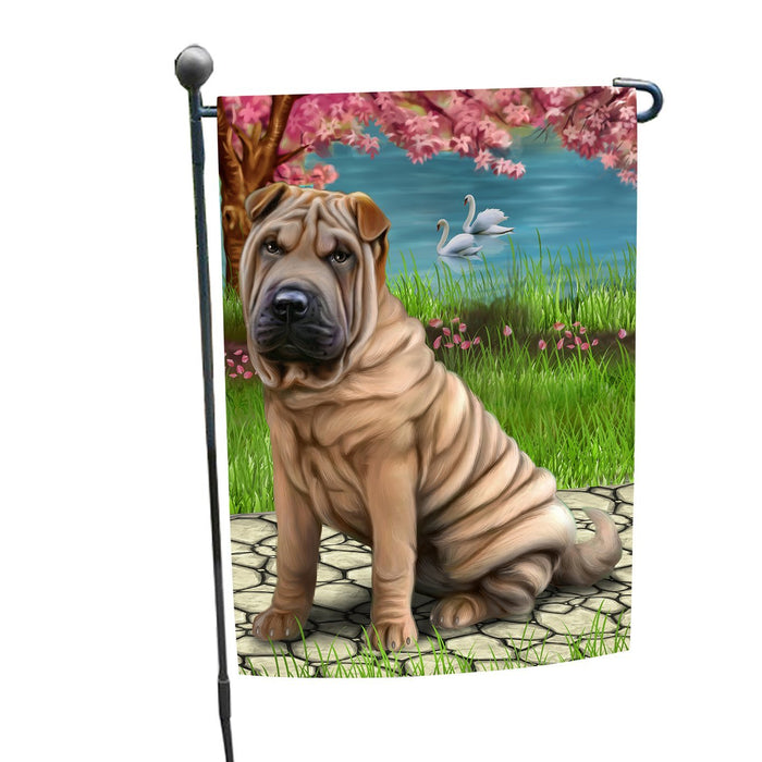 Shar-Pei Dog Garden Flag