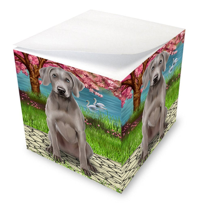 Weimaraner Dog Note Cube NOC48541