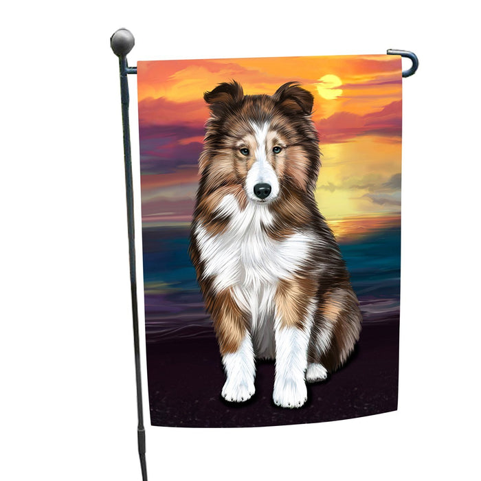 Shetland Sheepdog Dog Garden Flag