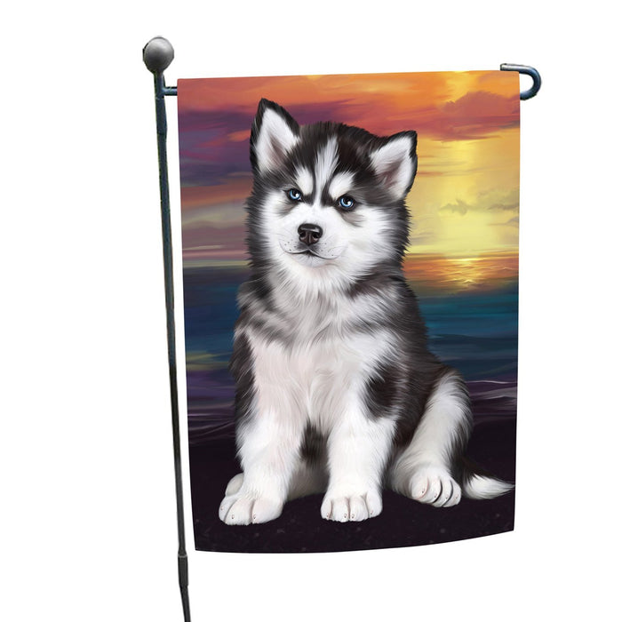 Siberian Husky Dog Garden Flag