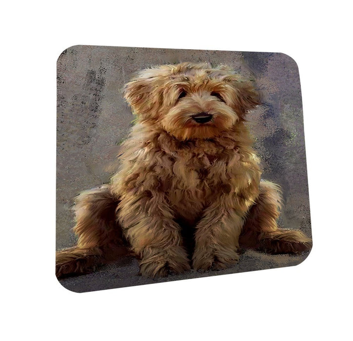 Wheaten Terrier Dog Coasters Set of 4 CST48399