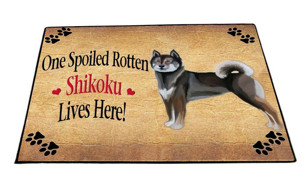 Shikoku Spoiled Rotten Dog Indoor/Outdoor Floormat