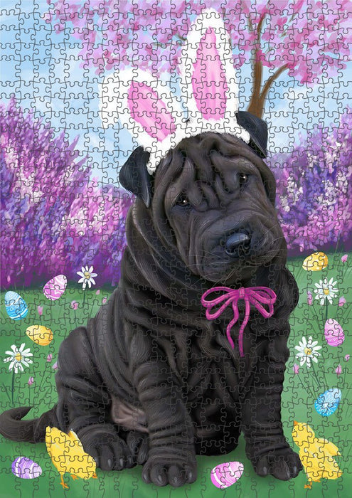 Shar Pei Dog Easter Holiday Puzzle  PUZL51348