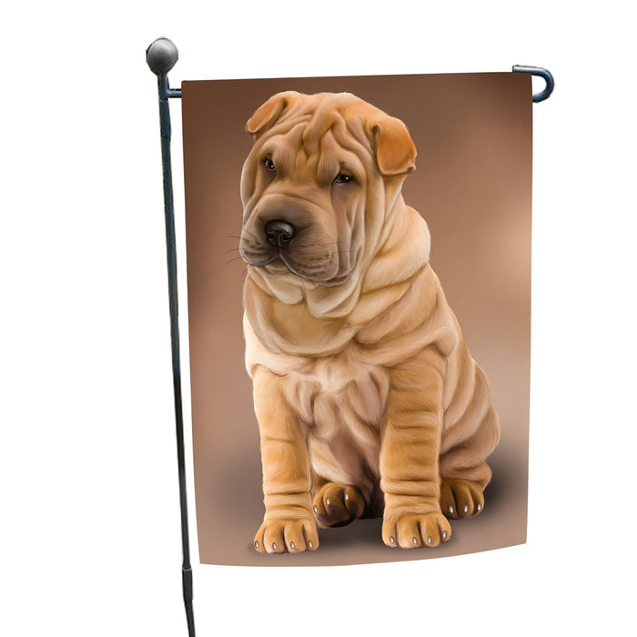 Shar-Pei Dog Garden Flag
